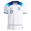 Camiseta de fútbol Inglaterra SAKA 17 Primera Equipación Mundial 2022 - Hombre